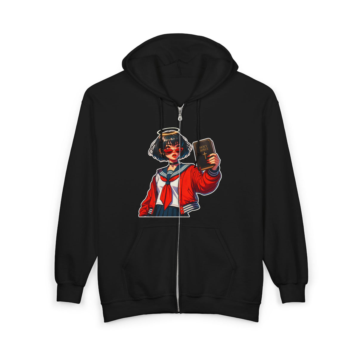 Bible Halo - Unisex Zip Hoodie