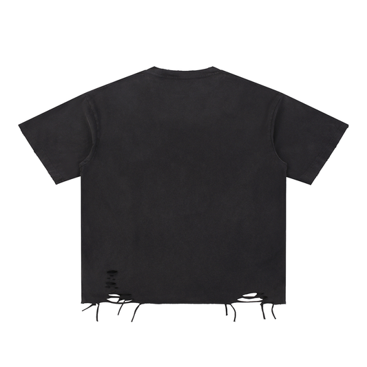 God Is Everywhere (Pink Birds) - Distressed Tee