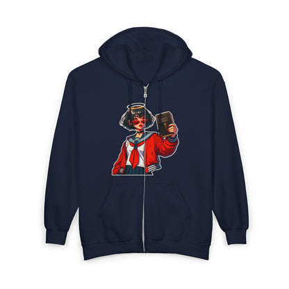 Bible Halo - Unisex Zip Hoodie