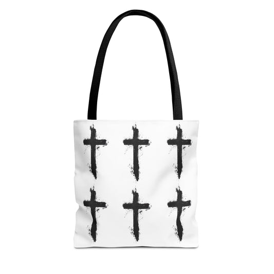 Cross Tote Bag - All Over Print