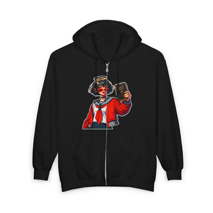 Bible Halo - Unisex Zip Hoodie