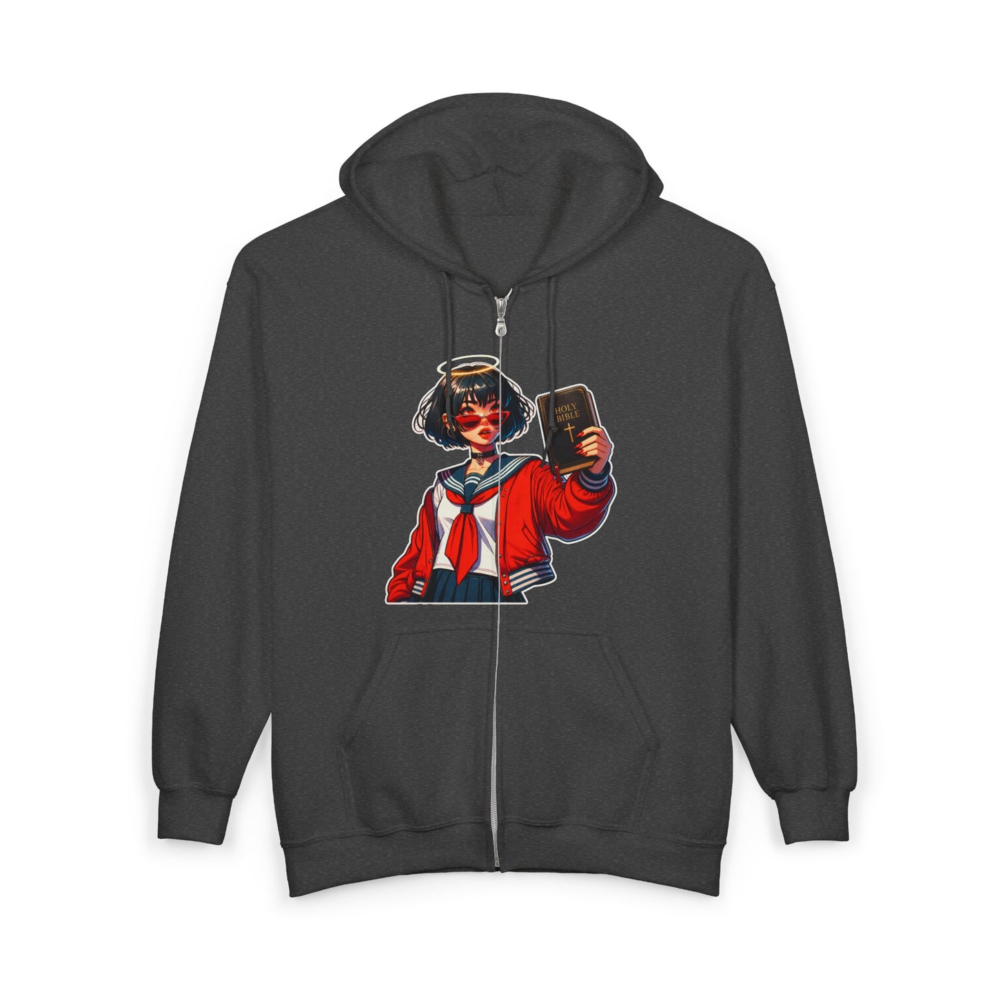 Bible Halo - Unisex Zip Hoodie