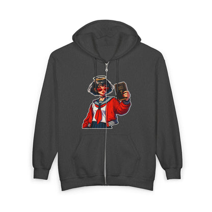 Bible Halo - Unisex Zip Hoodie