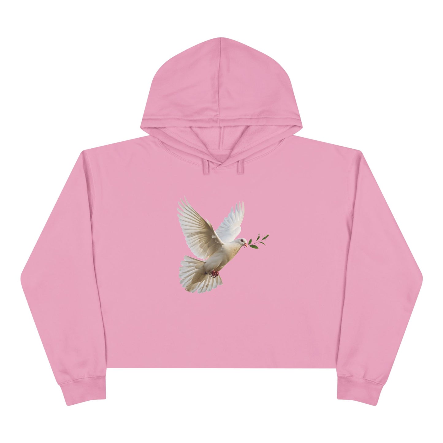 Olive Leaf - Crop Hoodie