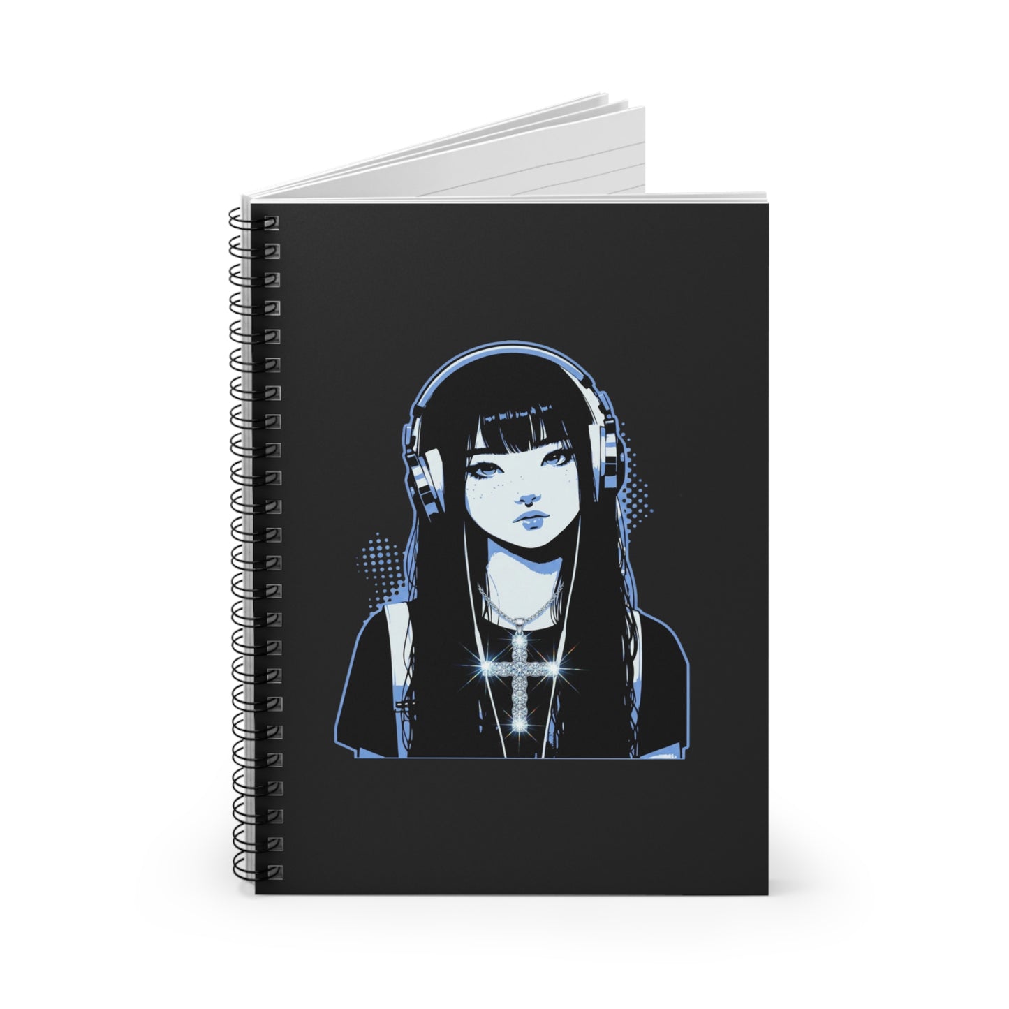 Faith on Blast - Ruled Line Spiral Notebook