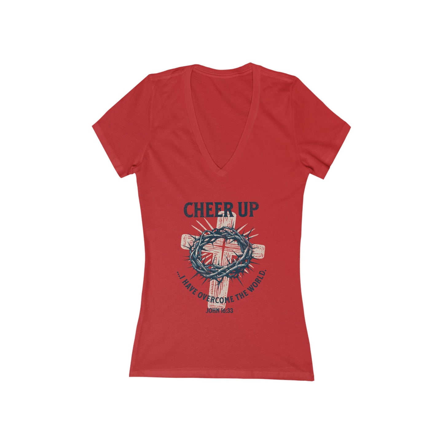 Cheer Up - Deep V-Neck