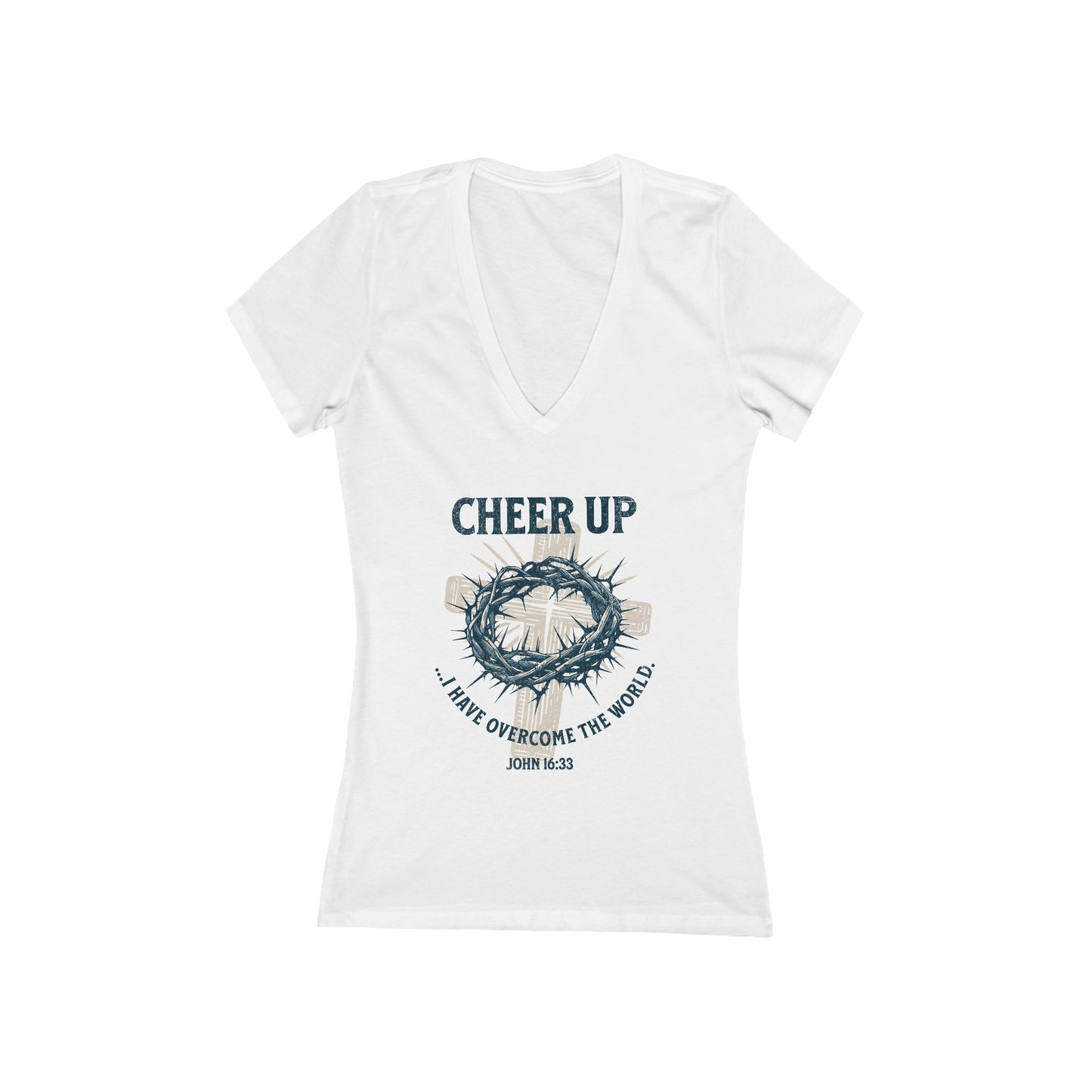 Cheer Up - Deep V-Neck