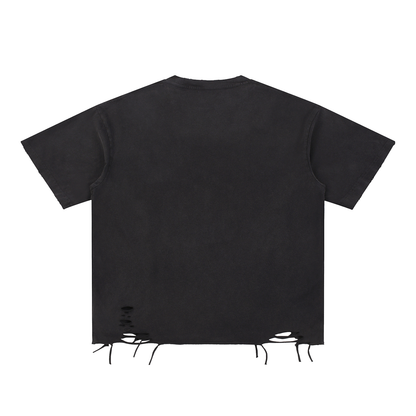 God Is Everywhere (Pink Birds) - Distressed Tee