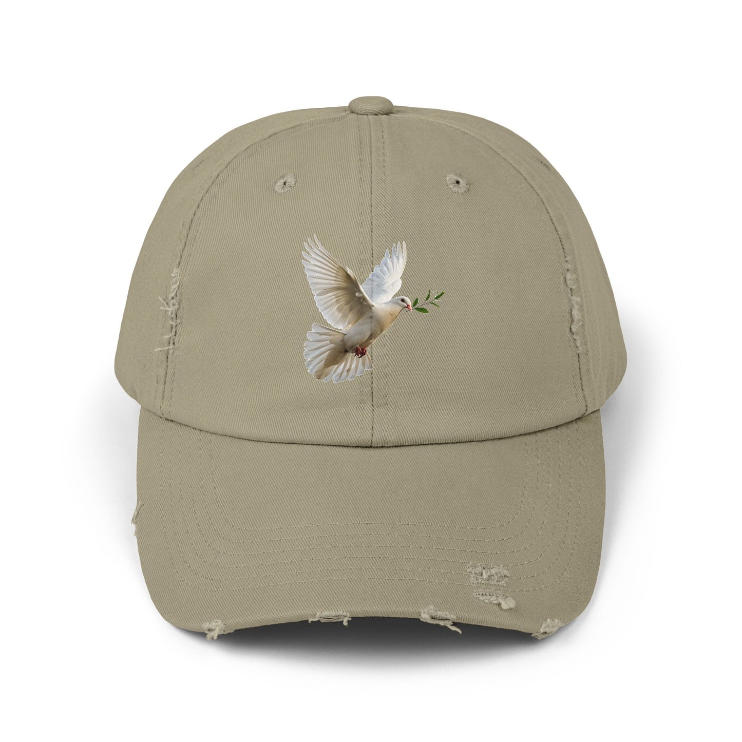 Olive Leaf - Distressed Hat