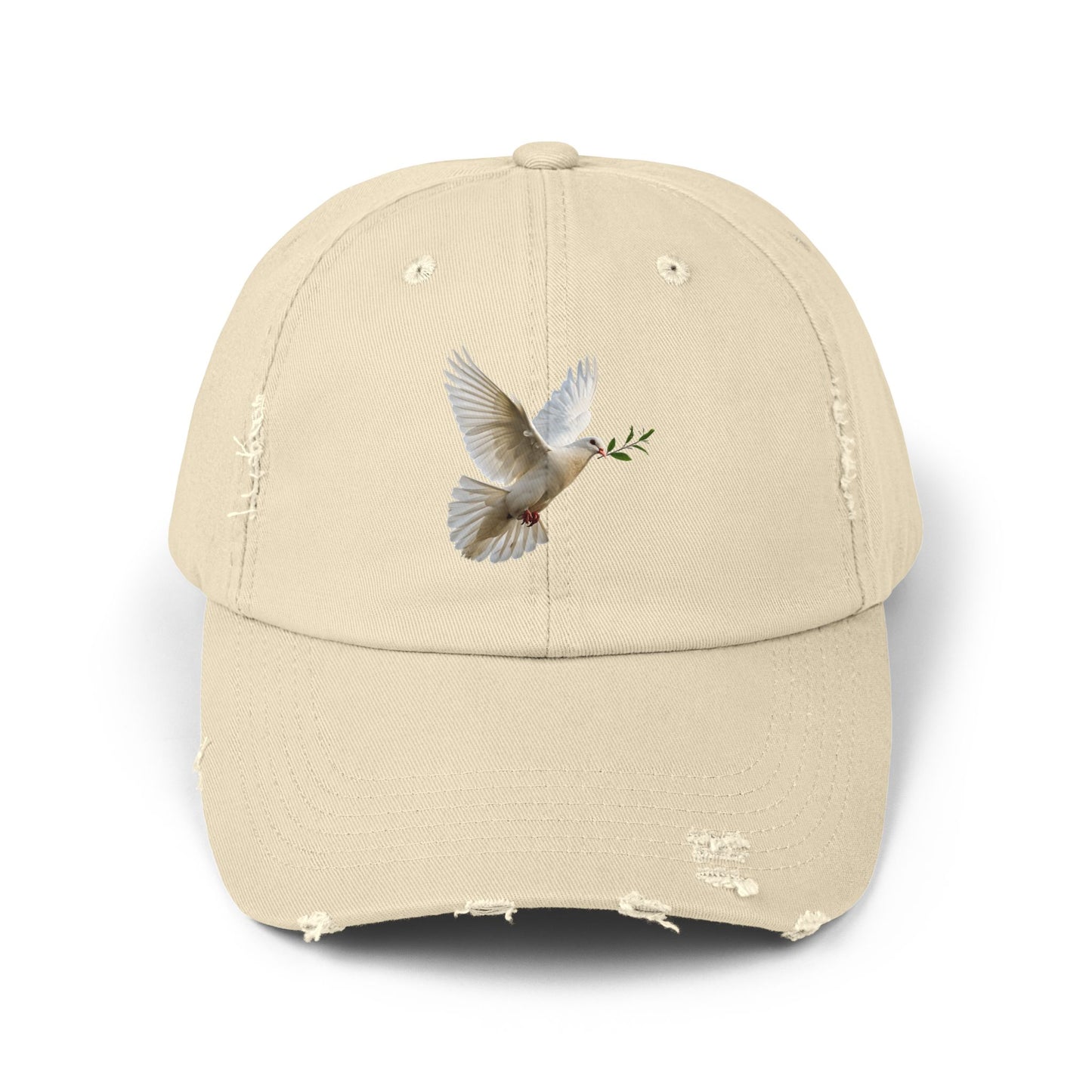 Olive Leaf - Distressed Hat