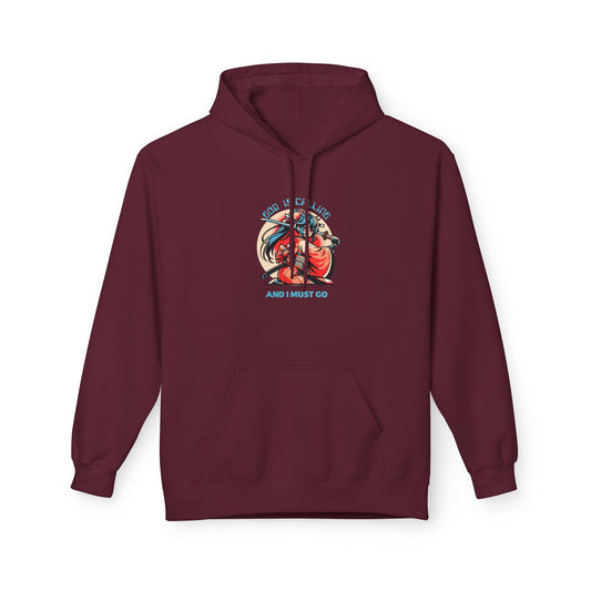 Divine Call Samurai  - Unisex Fleece Hoodie