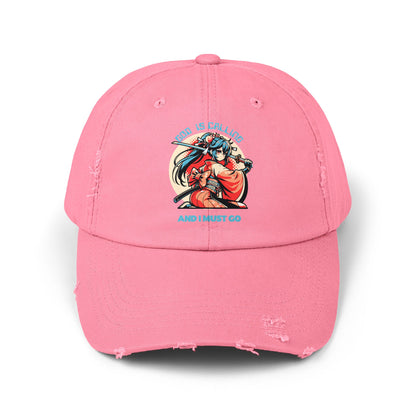 Divine Call Samurai - Distressed Hat